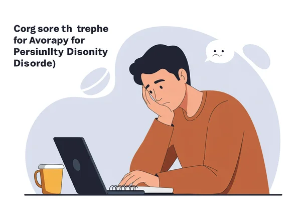 Personne en réflexion, envisageant une thérapie pour le TPÉA, cherchant de l'aide
